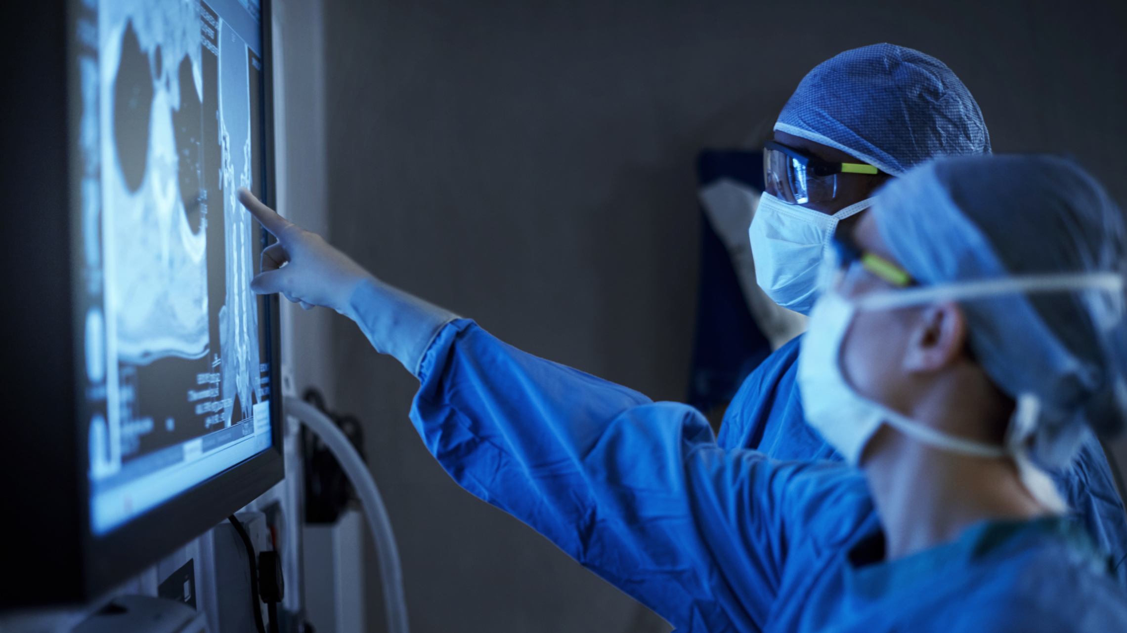 Medical - Medical a group of people wearing surgical masks and goggles