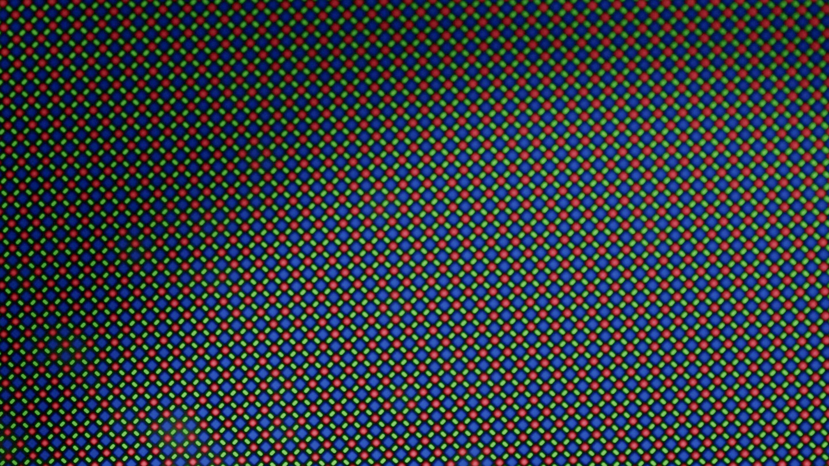 OLED-skärm subpixel mönster