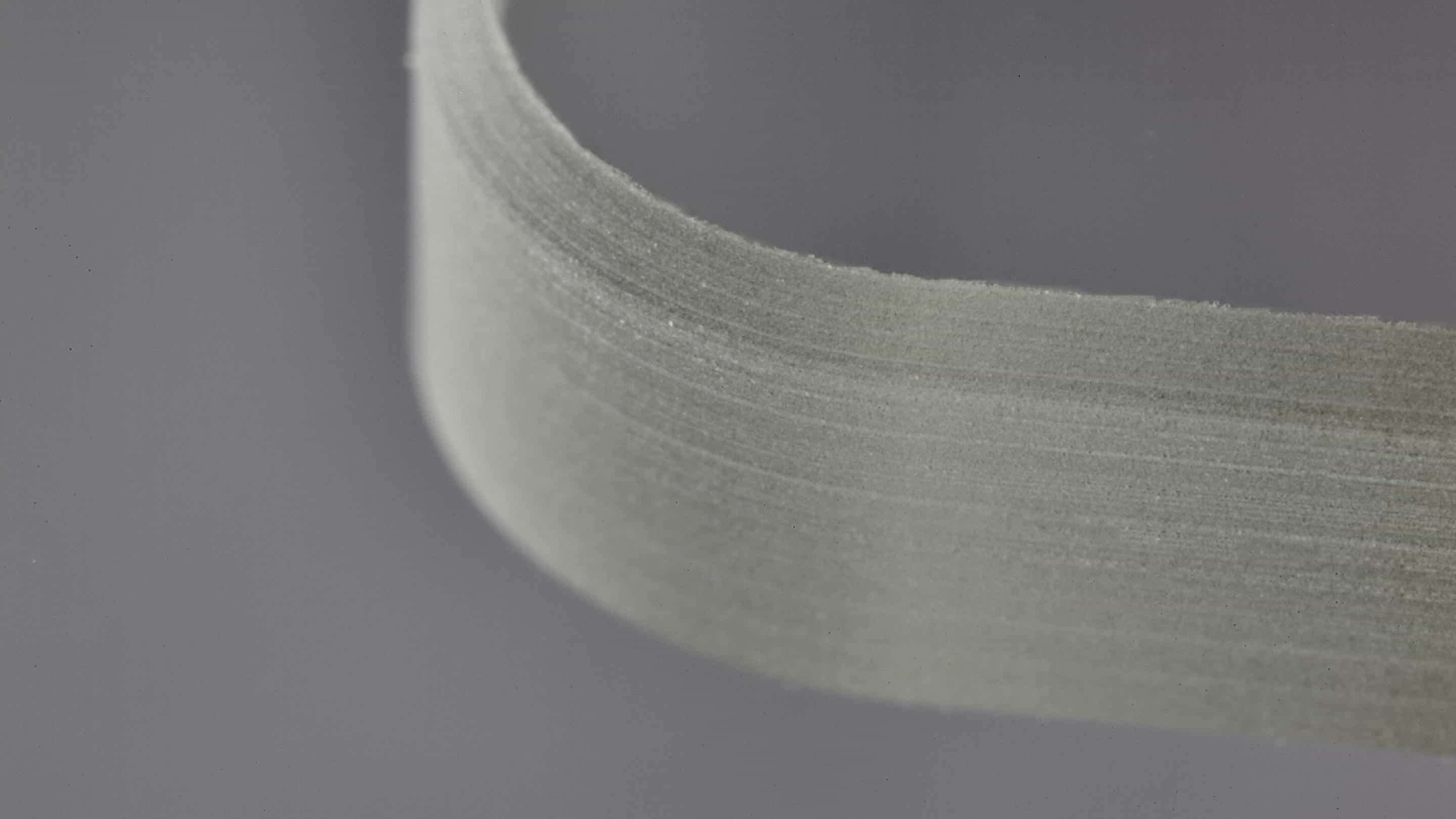 Impactinator® Glass - Broušené sklo, okraj detailu pásky