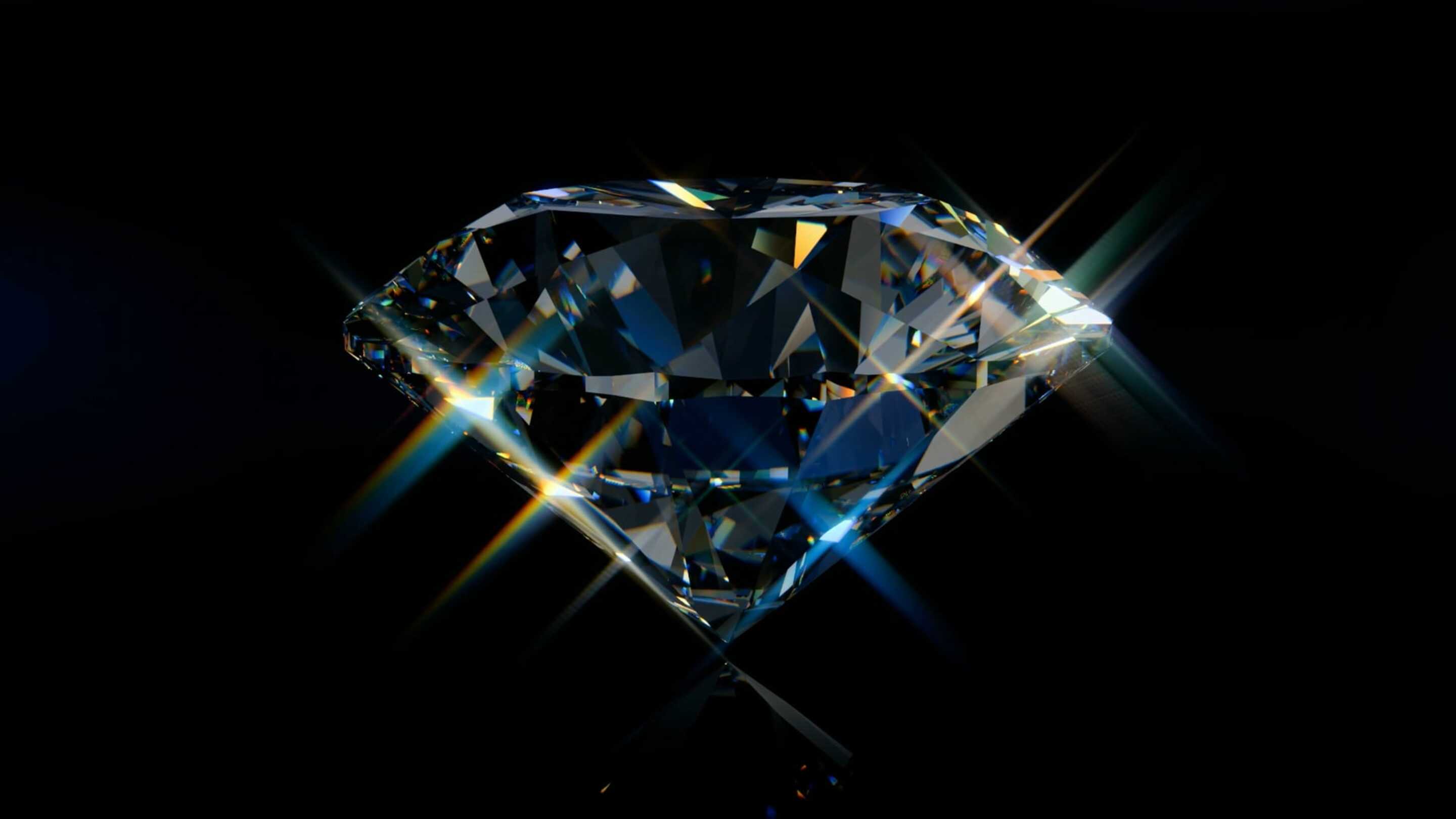 Mohs Hardness 10 Diamond isang close up ng isang brilyante