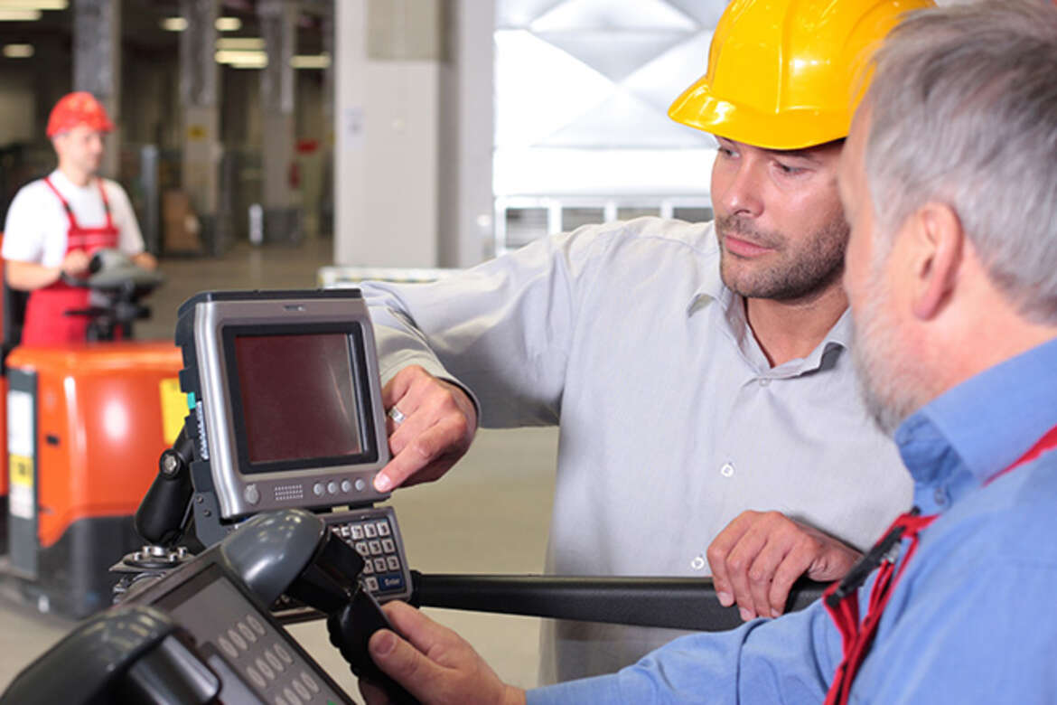 ULTRA Touchscreen für Maschinendatenerfassung