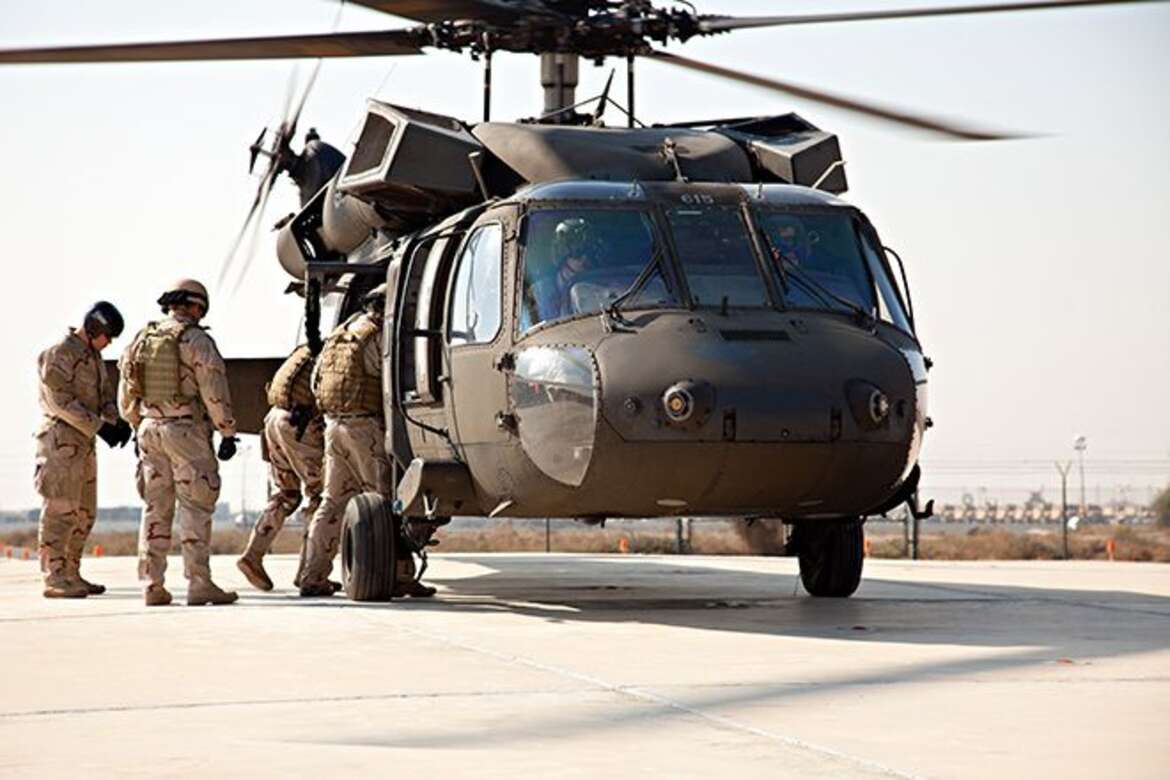 Militär Touchscreen für Hubschrauber