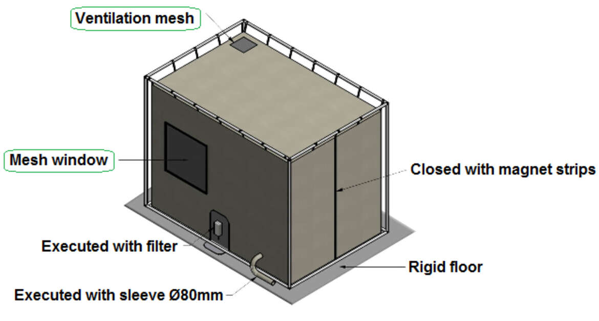 Ventilation mesh