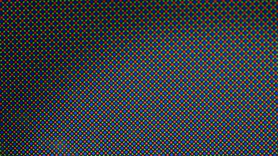 Subpixel-Muster des OLED-Bildschirms